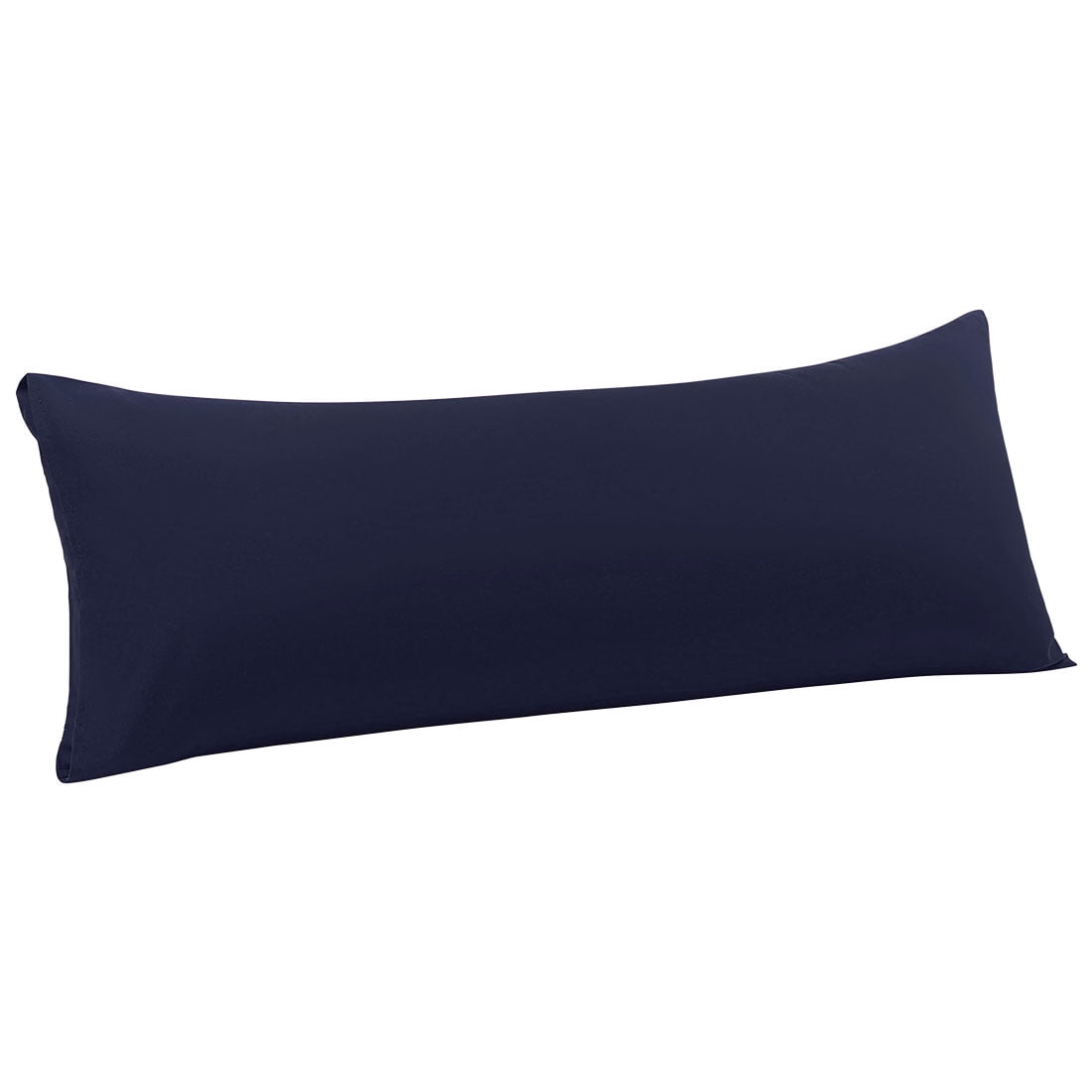 Unique Bargains Microfiber Solid Body Pillow Cover, 20" x 54", Navy Blue