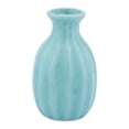 thumbnail image 1 of Unique Bargains Mini Ceramic Bud Tiny Matte Vase for Desktop Cyan 1.8"L x 1.8"W x 3"H, 1 of 6