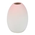 thumbnail image 1 of Unique Bargains Mini Ceramic Ribbed Bud Vase for Flower Pink 2.9"L x 2.9"W x 3.9"H, 1 of 6