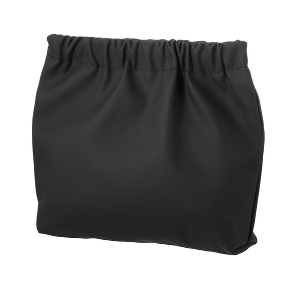 Unique Bargains Mini Cosmetic Bag Multiple Pocket Storage Women Makeup Bag Pouch Black