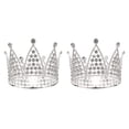thumbnail image 1 of Unique Bargains Mini Crown Cake Toppers, Alloy Queen Tiara for Cake Decor Silver, 1 of 6