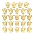 thumbnail image 1 of Unique Bargains Mini Crown Cake Toppers for Birthday Cake Decor Wedding Party Gold, 1 of 6