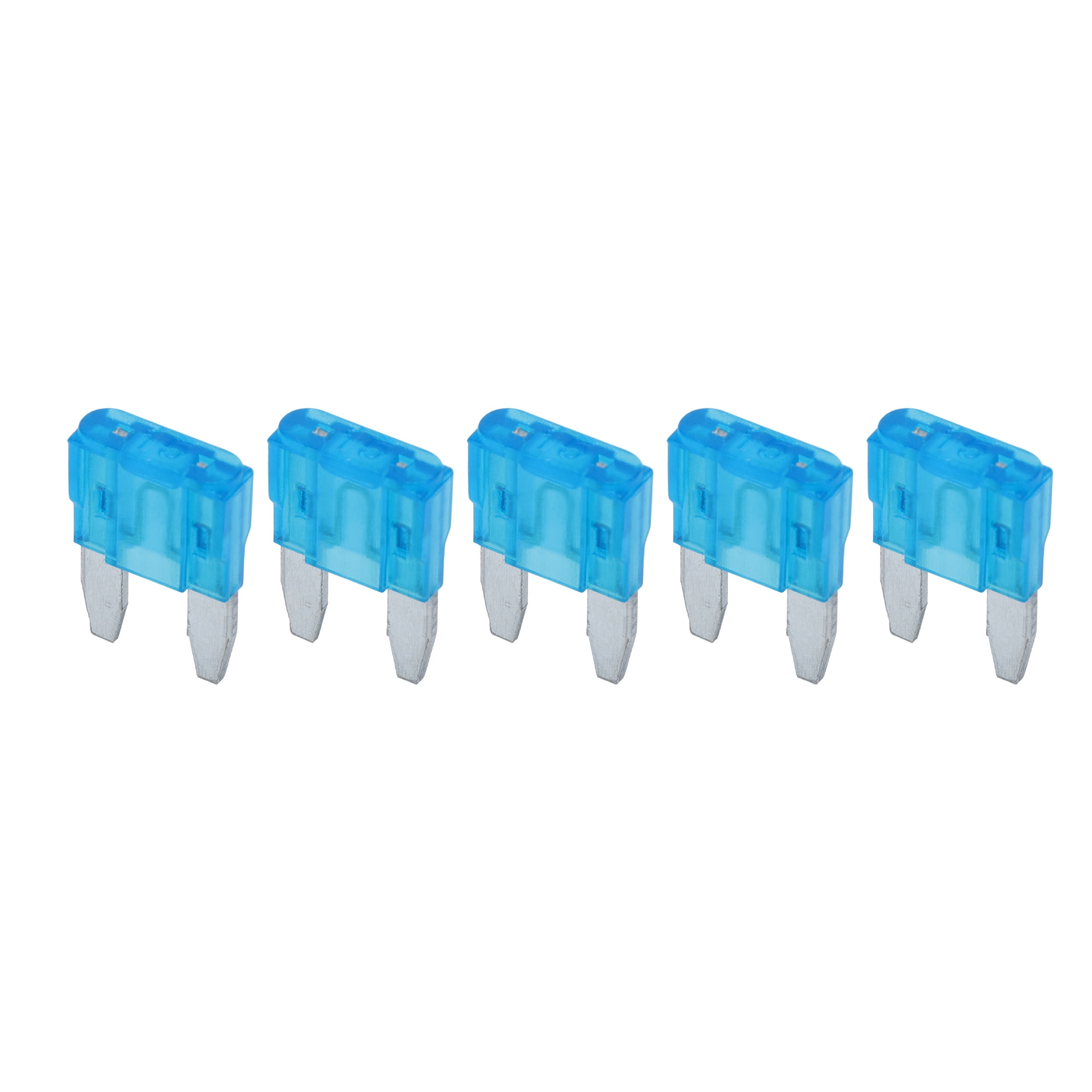Unique Bargains Mini Fuse 15A Blade Fuse, Blade Style Fuses Replacement ...