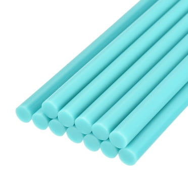 Unique Bargains Mini Hot Glue Sticks for Glue Gun 0.27-inch x 8-inch Light Blue 12pcs