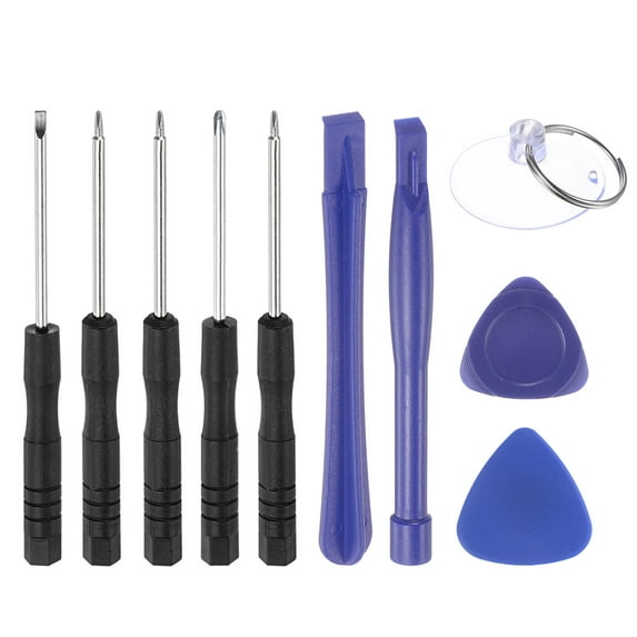 Unique Bargains Mini Screwdriver Set of 10Pcs Opening Tool for Repairing Electronics Phone Watch Eyeglasses Laptop