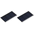 thumbnail image 1 of Unique Bargains Mini Solar Panel Cell for DIY Electric Project Black 4.5V 80mA 0.36W, 1 of 5