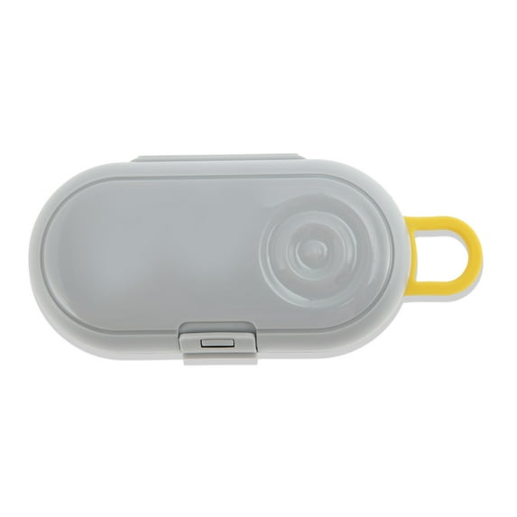 Unique Bargains Mini Style Jewelry Box Jewelry Organizer for Storing Gray, Yellow