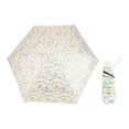 thumbnail image 1 of Unique Bargains Mini Umbrella Compact Windproof Folding Umbrella Yellow-green Floral, 1 of 6