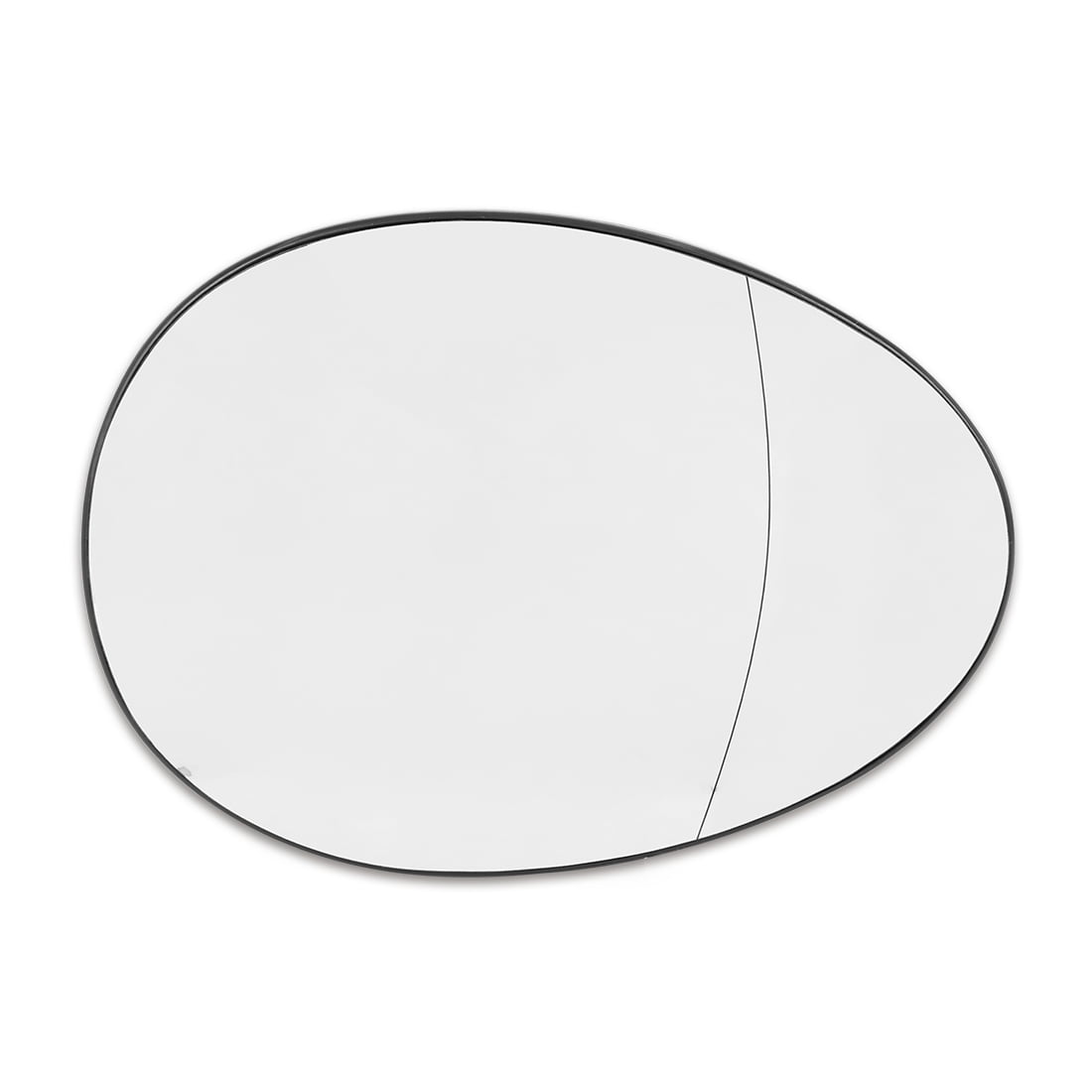 Unique Bargains Mirror Glass Heated Backing Plate Right Side