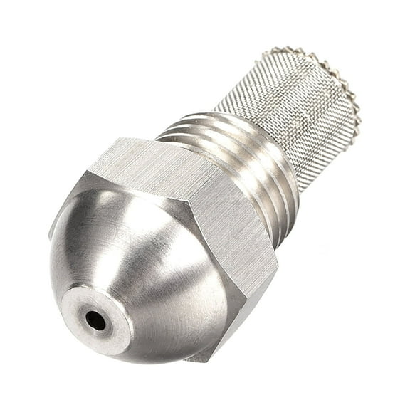 Unique Bargains Mist Nozzle - 1/4 BSPT 2mm / 0.08" Orifice Dia 304 Stainless Steel Fine Atomizing Spray Tip