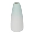 thumbnail image 1 of Unique Bargains Modern Ceramic Slim Ribbed Bud Vase for Flower Aqua 2.4"L x 2.4"W x 5"H, 1 of 5