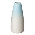 thumbnail image 1 of Unique Bargains Modern Ceramic Slim Ribbed Bud Vase for Flower Blue 2.4"L x 2.4"W x 5"H, 1 of 5