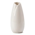 thumbnail image 1 of Unique Bargains Modern Matte Ribbed Decorative Flower Vase for Desktop & Bathroom White, 1 of 5