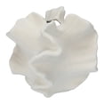 thumbnail image 1 of Unique Bargains Modern Round Ceramic Aesthetic Ribbed Sphere Vase White 5.7" x 5.7" x 5", 1 of 7