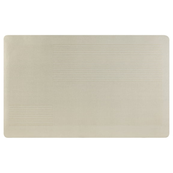 Unique Bargains Modern Soft Comfort Kitchen Rug Absorbent Non Slip Kitchen Mat Washable Brown 20" x 32"