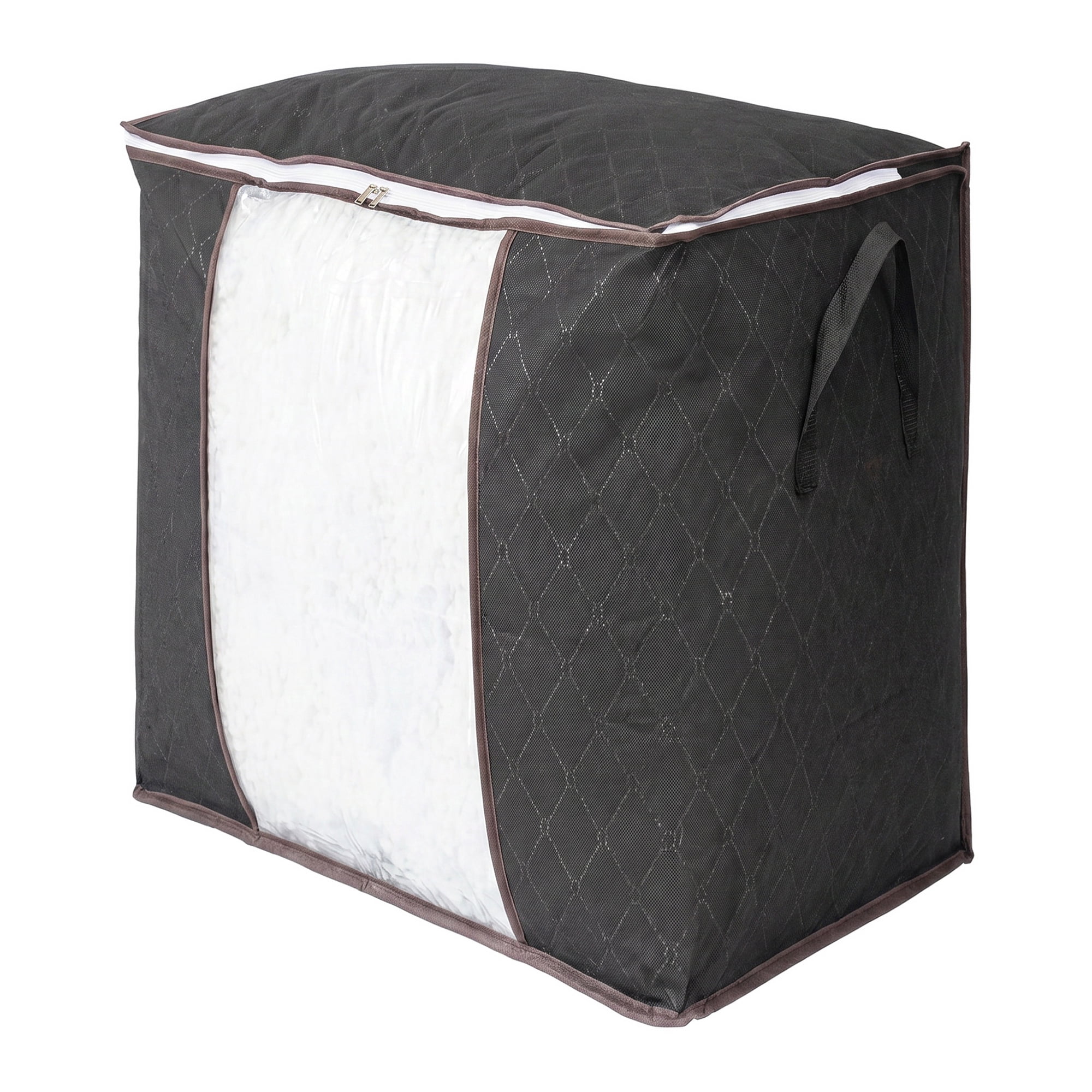 Unique Bargains Moistureproof Storage Sack Portable Side Carry Bag Black 18.9"x11.0"x19.7"