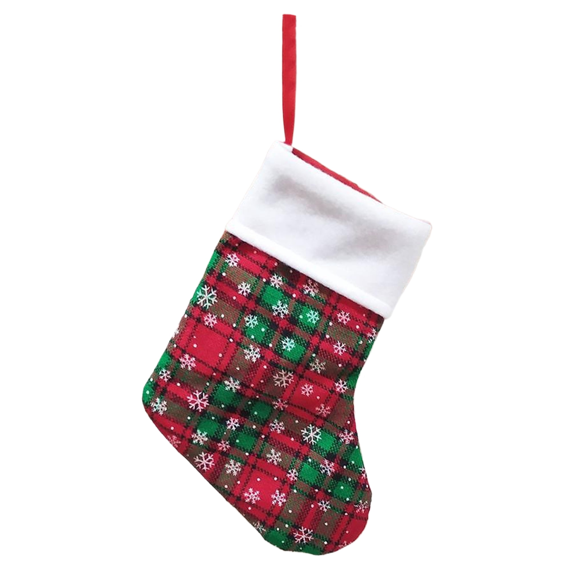 Unique Bargains Monogram Christmas Luxury Initial Knitted Stocking White Red Green 6"H