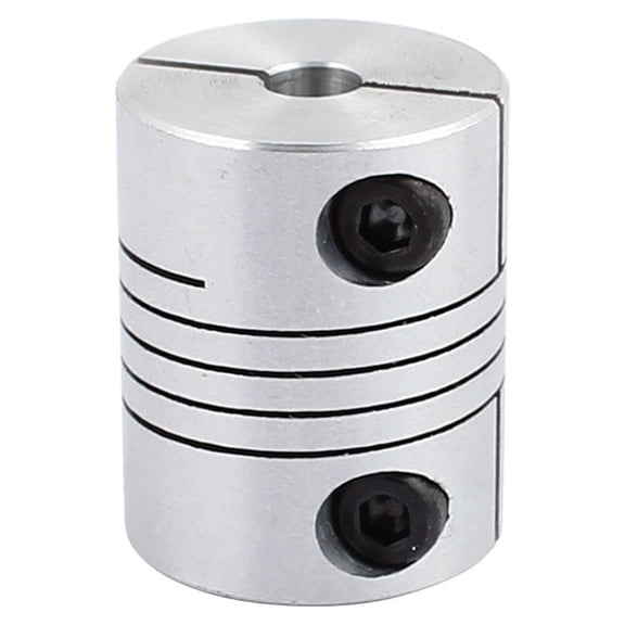 Unique Bargains Motor Shaft 5mm to 6mm Joint Helical Beam Coupler Coupling 20mm x 25mm