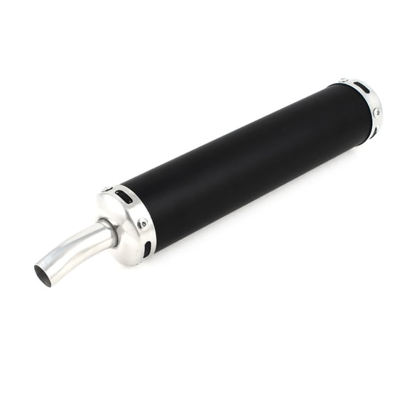 Unique Bargains Motorbike Replacing Part Exhaust Pipe Muffler Black 60mm Dia