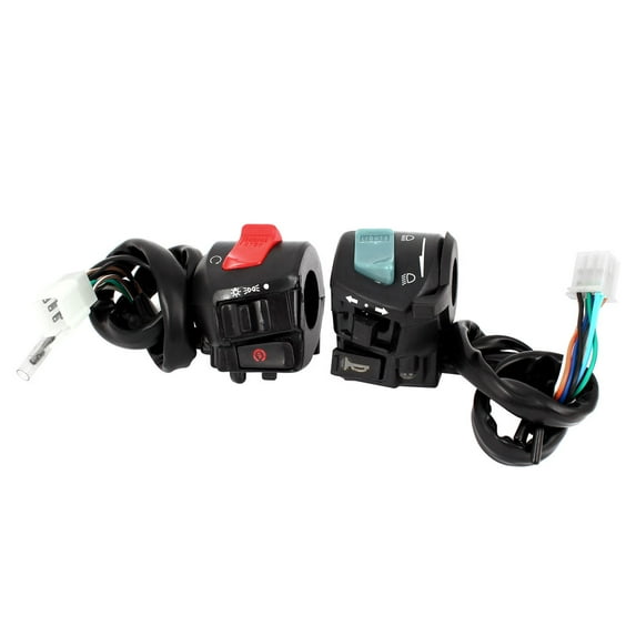 Unique Bargains Motorcycle 7/8 inch Handlebar Headlight Control Switch DC 12V for Harley