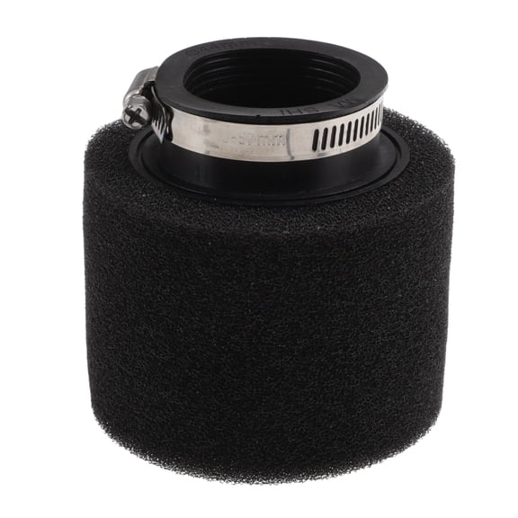 Unique Bargains Motorcycle Air Filter Universal 44-46 mm Air Intake Cleaner Rubber Foam Air Filter Replacement for Dirt Pit Bike ATV Scooter Moped Go Kart Black 1Set