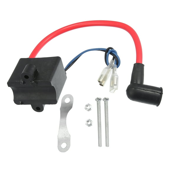Unique Bargains Motorcycle CDI Ignition Coil Module Kit for 49cc - 50cc 60cc 66cc 80cc 2-stroke Engine Motor