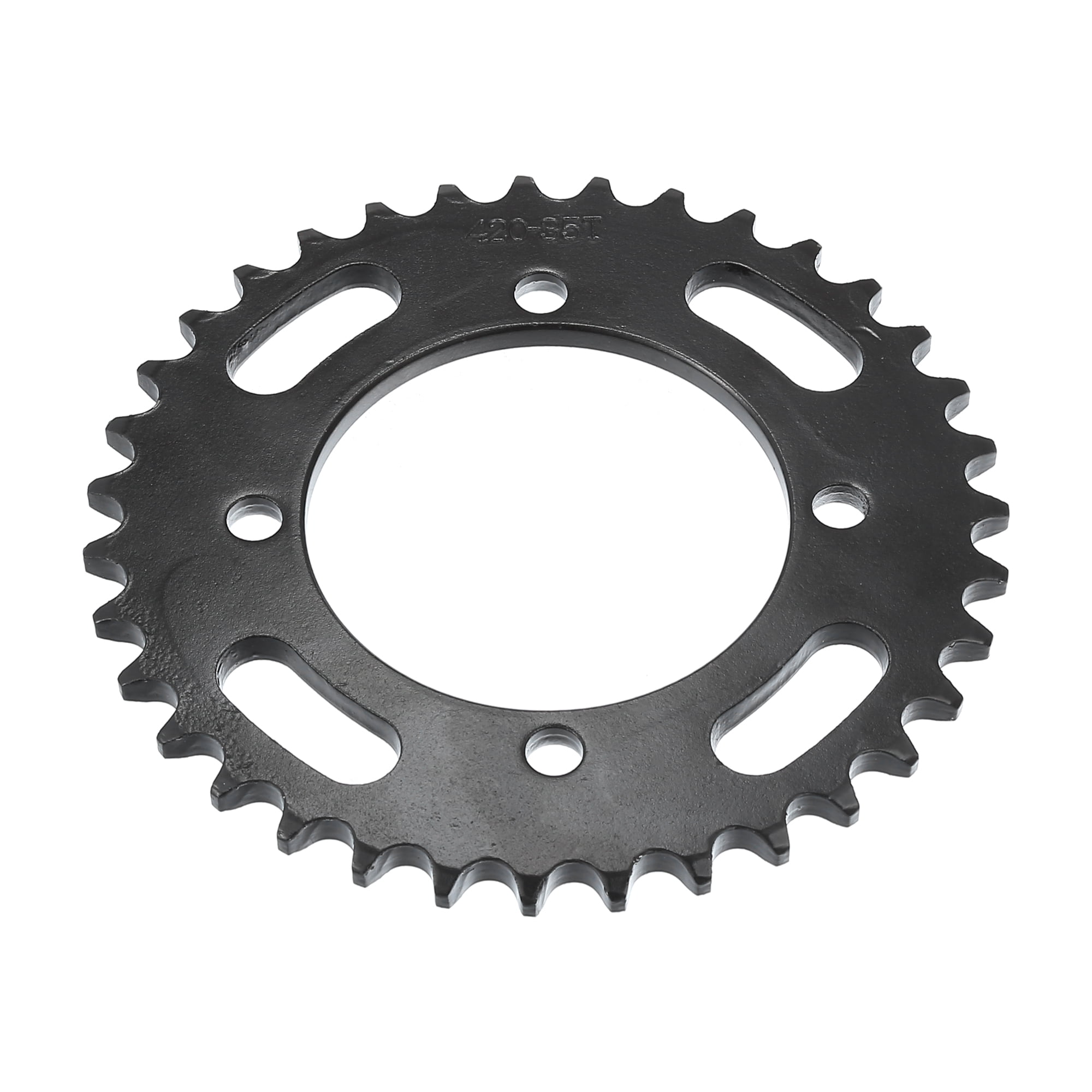 Unique Bargains Motorcycle Chain Sprocket for Dirt Bikes and ATVs Black 35 Teeth