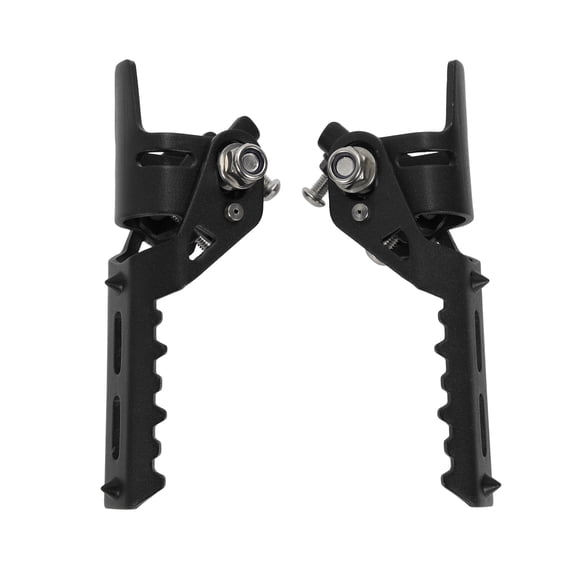Unique Bargains Motorcycle Foot Pegs for BMW R1250GS LC 2013-2019 Front Footrest Footrests Footpeg Foot Pedal Stainless Steel Black 1 pair