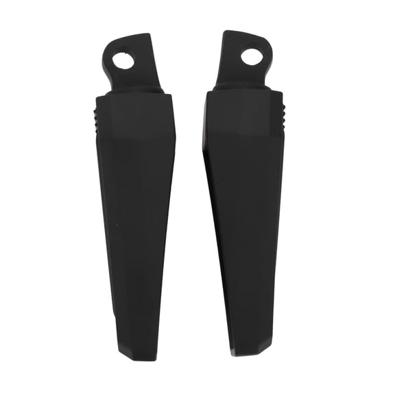 Unique Bargains Motorcycle Foot Pegs for Harley Davidson Dyna Front And Rear Footrest Footrests Footpeg Foot Pedal Aluminum Alloy Black 1 pair