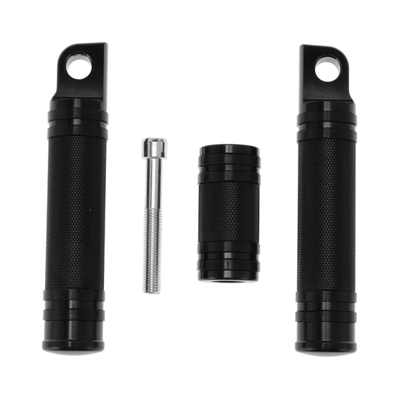 Unique Bargains Motorcycle Foot Pegs for Harley/Sportster 1200 883/Touring/Softai/Dyna Front Pedal Rear Pedal Footrests Footpeg Foot Pedal CNC