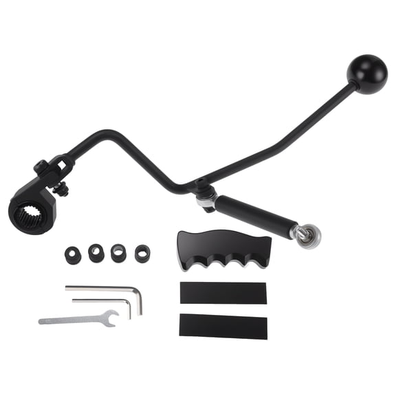 Unique Bargains Motorcycle Forward Reverse Shifter Set for Cam Am Ryker 600 900 Models 2019-2025, Aluminum Motorbike Hand Shifter Gear Shift Lever with Extra Black Shift Handle