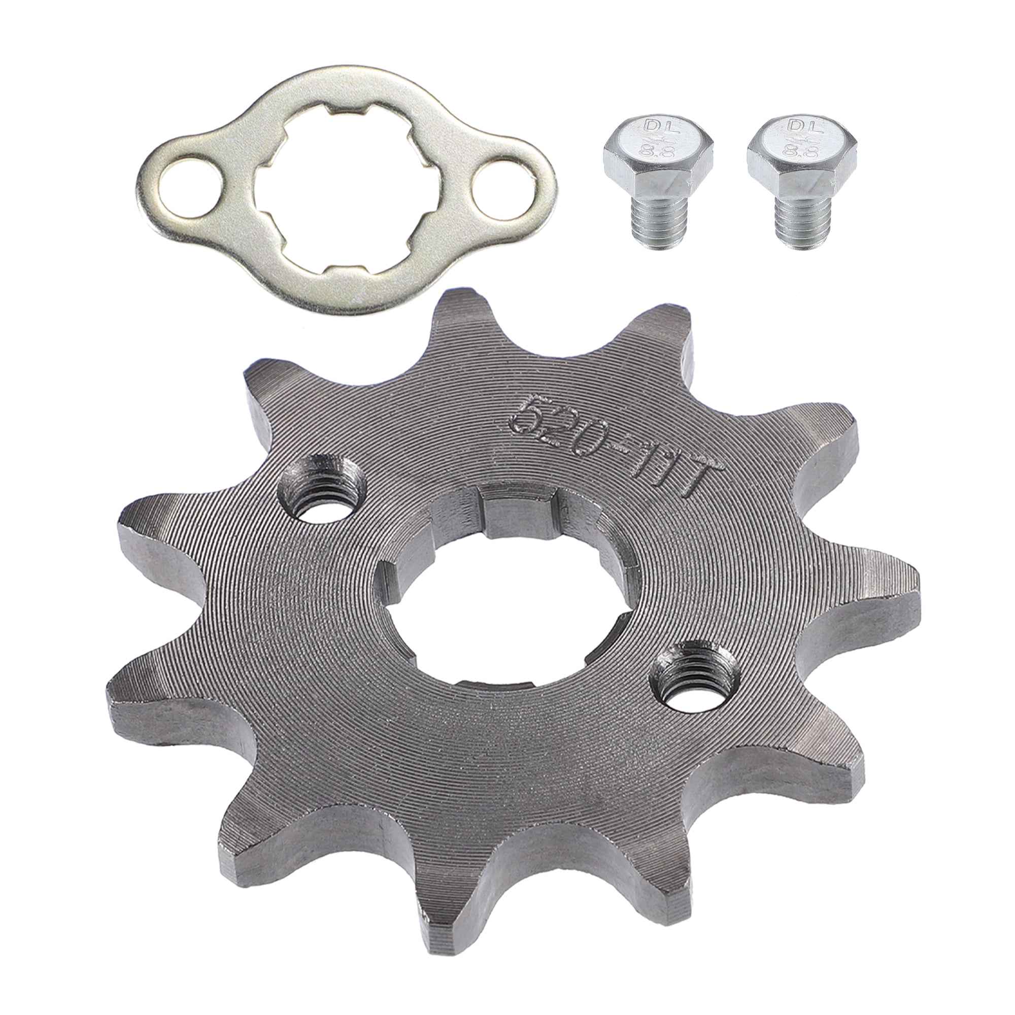 Unique Bargains Motorcycle Front Engine Sprocket for 50cc 70cc 110cc Silver 11 Teeth
