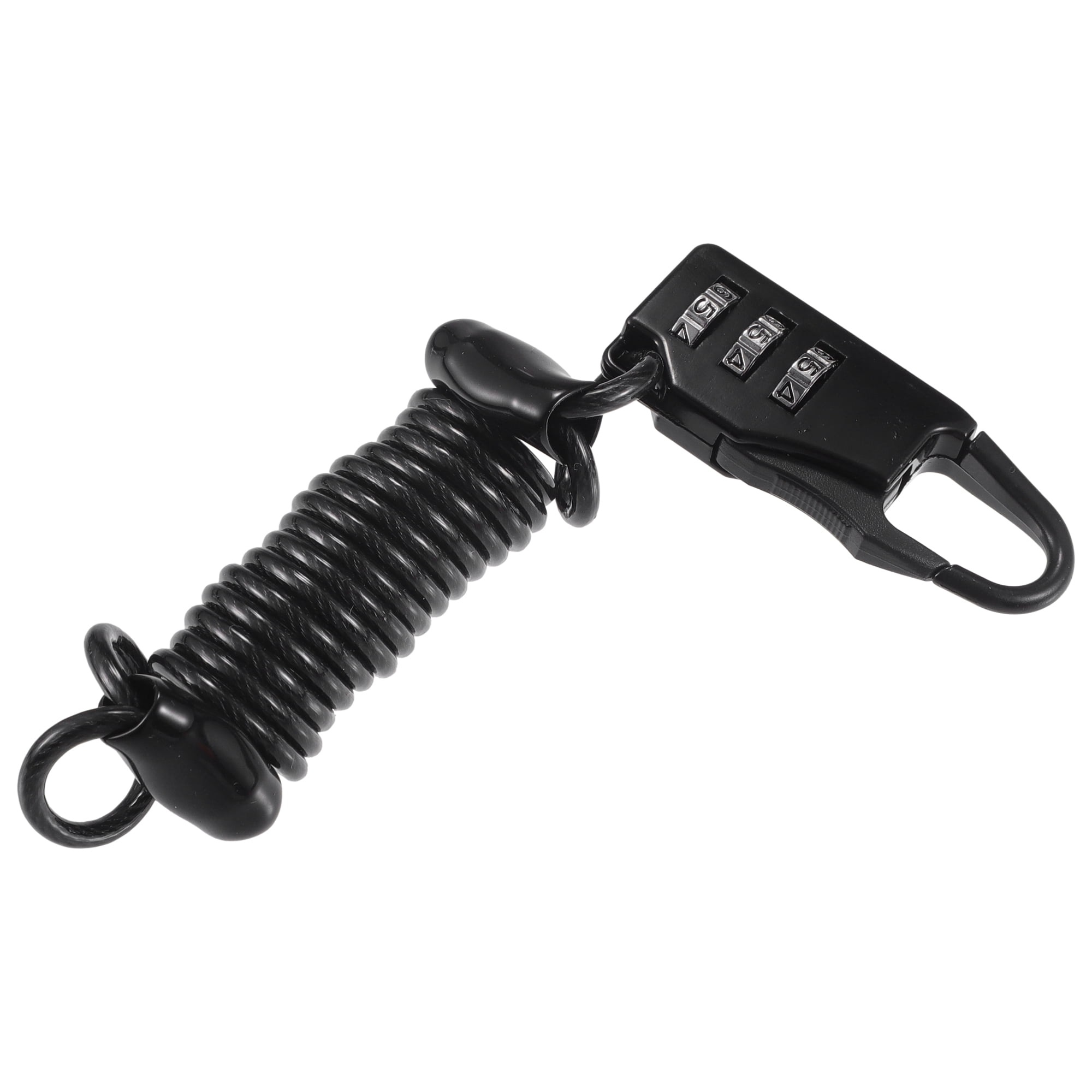Unique Bargains Motorcycle Helmet Lock Universal Mini Anti-Theft Bicycle Cable Lock