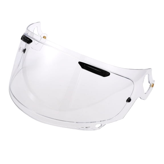 Unique Bargains Motorcycle Helmet Visor Shield - Motorcycle 3-Snap Helmet Visor - for RX-7X Resin Clear -1pc