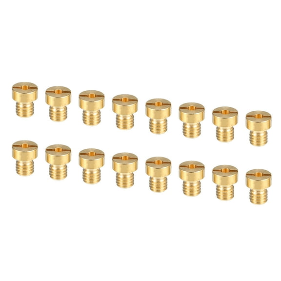 Unique Bargains Motorcycle Main Jets M5x0.8 95 98 100 102 105 108 110 112 115 120 125 130 135 140 145 150 16pcs