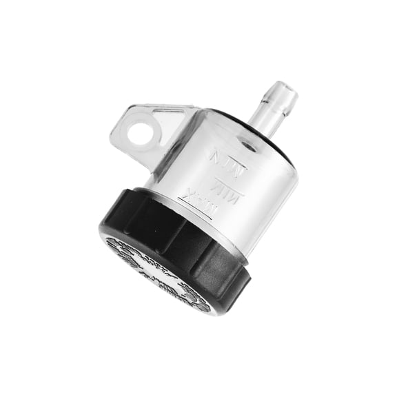 Unique Bargains Motorcycle Master Cylinder Fluid Oil Reservoir Rear Brake Clutch Tank Oil Cup for Scooter ATV Clear