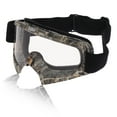 thumbnail image 1 of Unique Bargains Motorcycle Riding Goggles PC TPU Cycling Sunglasses Clear Lens Camouflage Frame, 1 of 6
