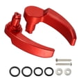 thumbnail image 1 of Unique Bargains Motorcycle Saddle Bag Latch Kit Handle Lever for Harley-Davidson Road King 2014-2019 Red, 1 of 7