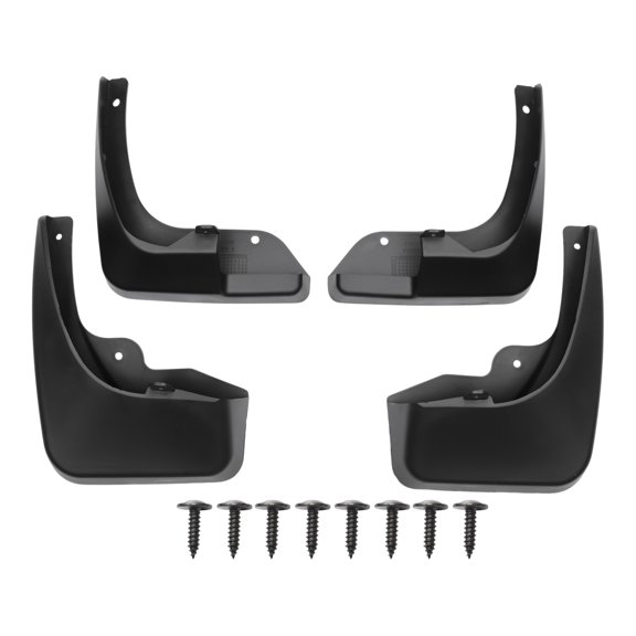 Unique Bargains Mud Flaps Splash Guards Direct Fit for Peugeot 508 SW 2010-2018 Front & Rear Pre-Drilled 1 Set All-Weather Protection Kit