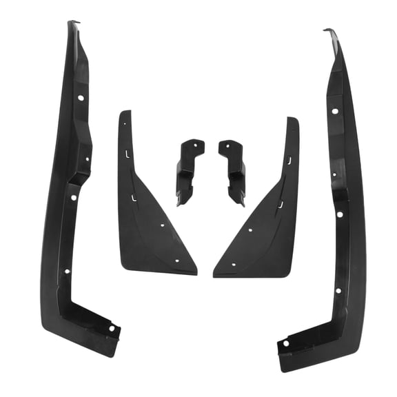 Unique Bargains Mud Flaps Splash Guards Mud Guards for Chevrolet Camaro 2013-2015 W/ Mount Accessories