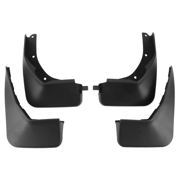 Unique Bargains Mud Flaps Splash Guards Mud Guards for Ford Fiesta(Saloon) 2015-2016 W/ Mount Accessories