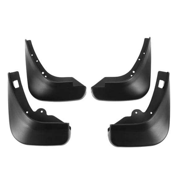 Unique Bargains Mud Flaps Splash Guards Mud Guards for Ford Focus (1.8) 2009-2014 W/ Mount Accessories