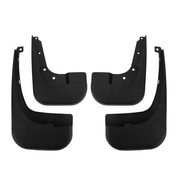 Unique Bargains Mud Flaps Splash Guards W/Mount  Accessories for Mercedes-Benz V Class(Sports Extended Edition) 2016-2023 Front and Rear Mud Guards 1 Set