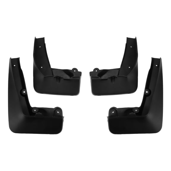 Unique Bargains Mud Flaps Splash Guards W/Mount  Accessories for BMW X1 2010-2015 Front and Rear Mud Guards 1 Set