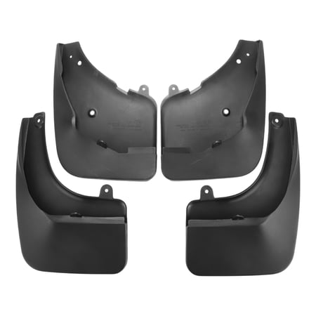 Unique Bargains Mud Flaps Splash Guards W/Mount Accessories for Peugeot 3008 2008-2015 Front Rear Mud Guards 1 Set