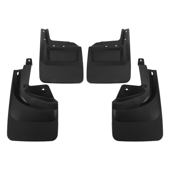Unique Bargains Mud Flaps Splash Guards for Jeep Wrangler Rubicon 2023-2024 Front and Rear Mud Guards 1 Set