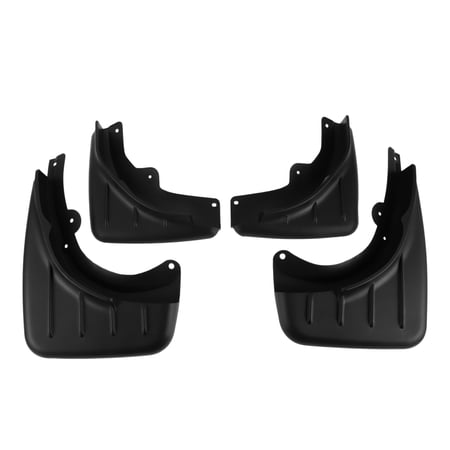 Unique Bargains Mud Flaps Splash Guards for Porsche Cayenne 2006-2010 W/Mount Accessories Mud Guards Front and Rear 1 Set