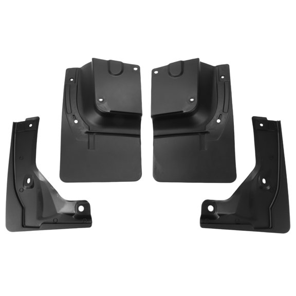 Unique Bargains Mud Flaps Splash Guards for Toyota Hiace 7 Seat 2005-2011 Front & Rear Mud Guards W/Mount Accessories