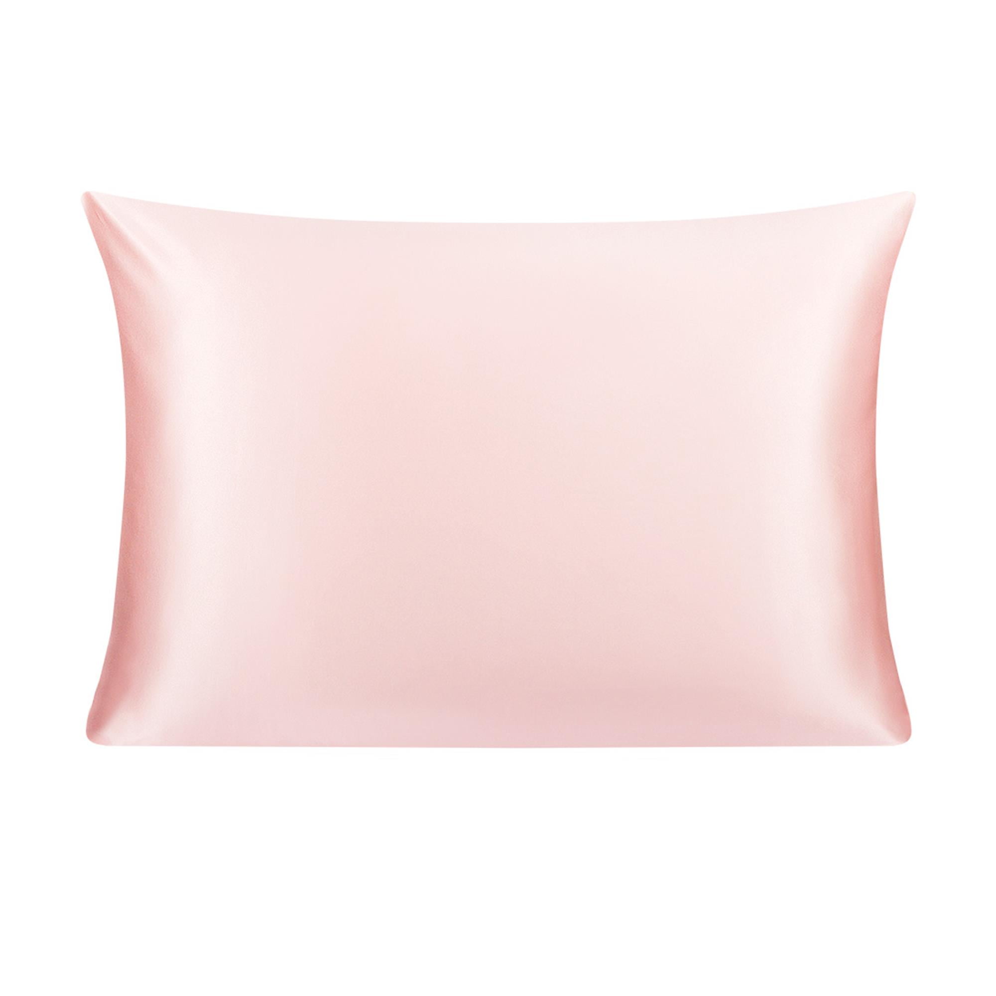 Unique Bargains Mulberry Silk Pillowcase 25 Momme 1Pc Pink King