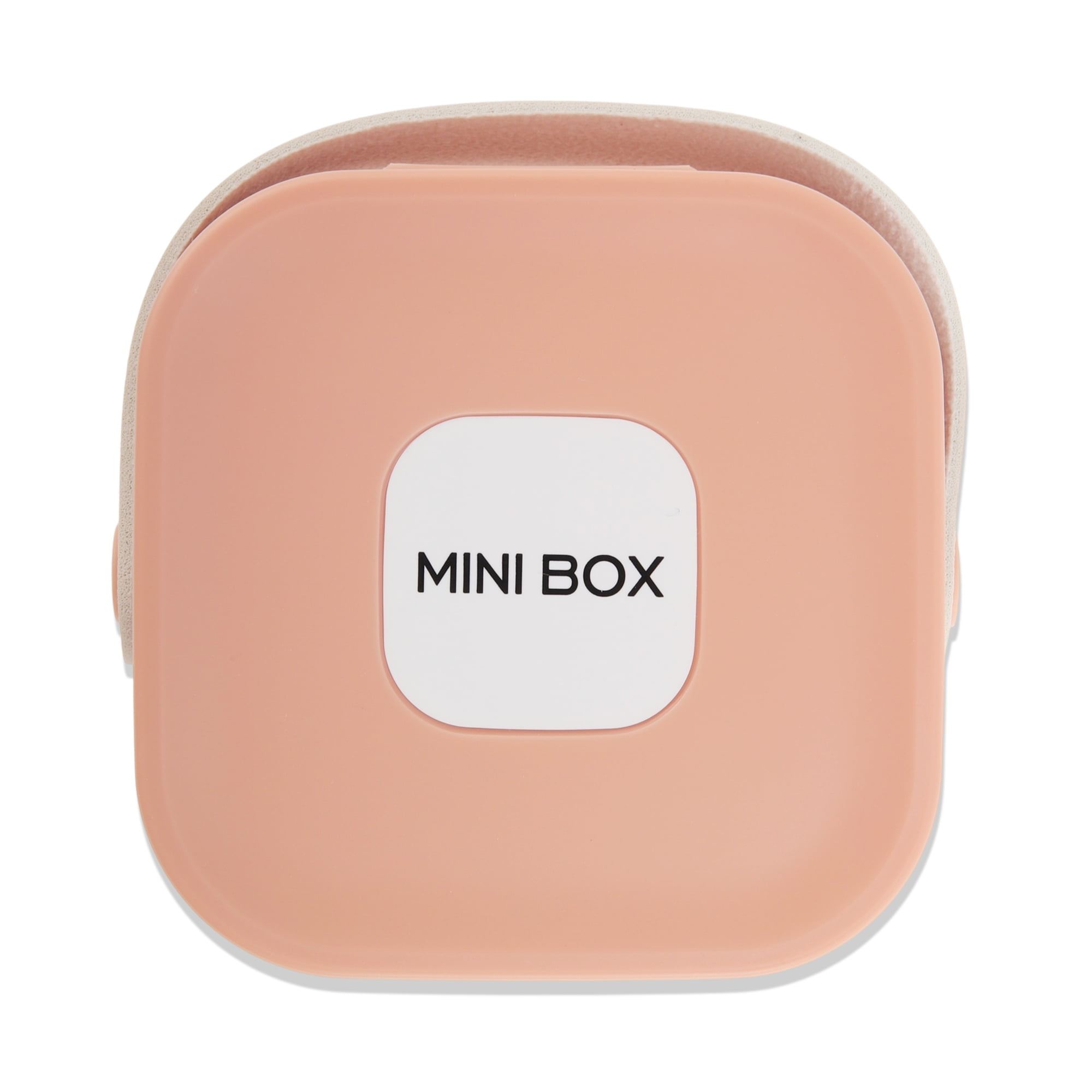 Unique Bargains Multi-Function Jewelry Box Jewelry Organizer Coral Pink